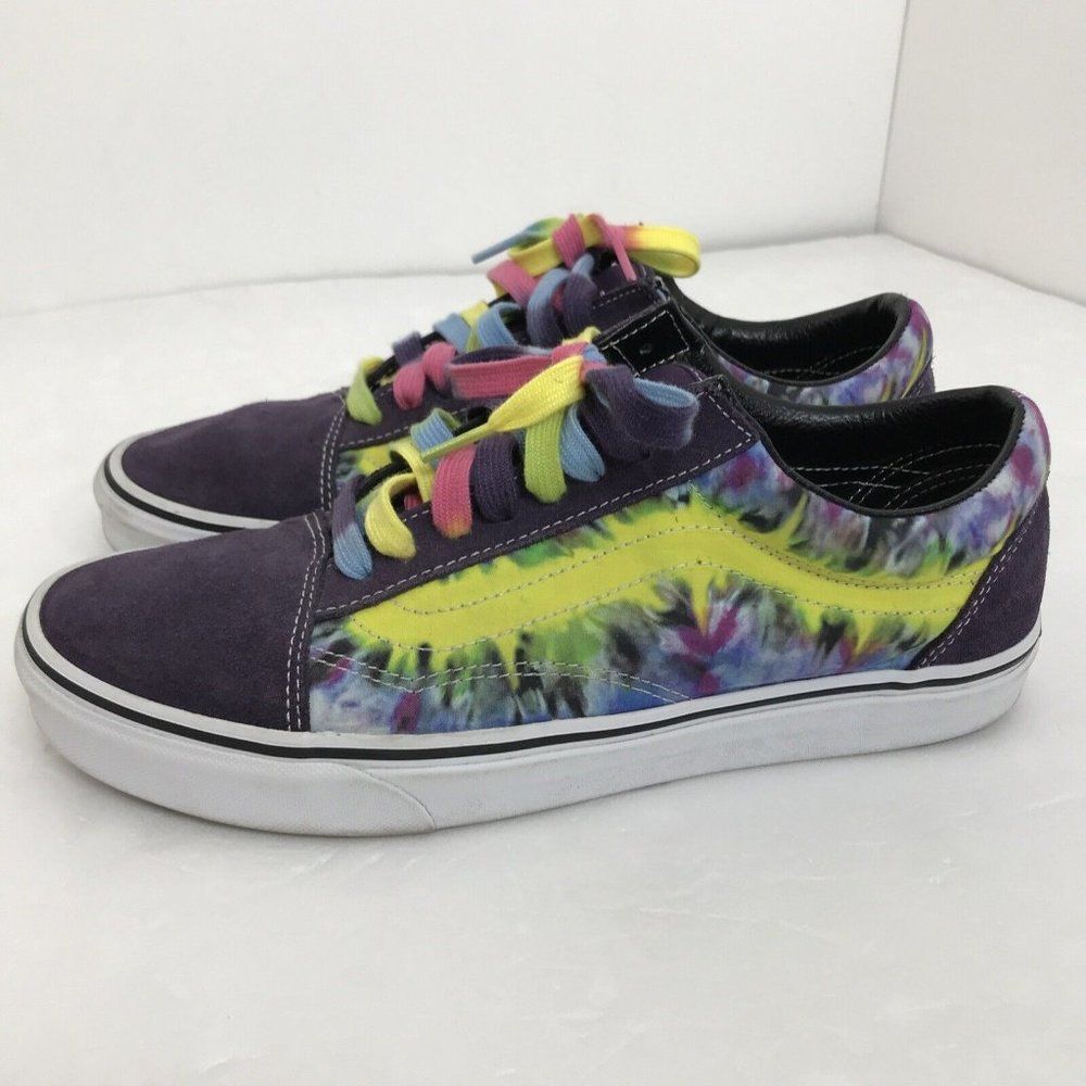 Vans Off The Wall Tie Dye Mysterioso Shoes 500714 Men's Size 11 Low Top